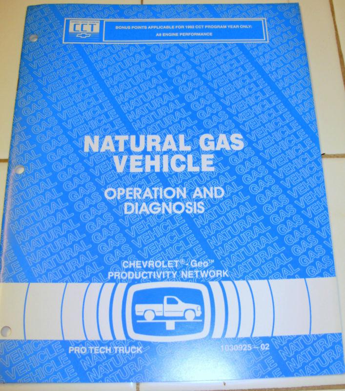 1992 chevrolet geo productivity network  manual "natural gas vehicle operation"