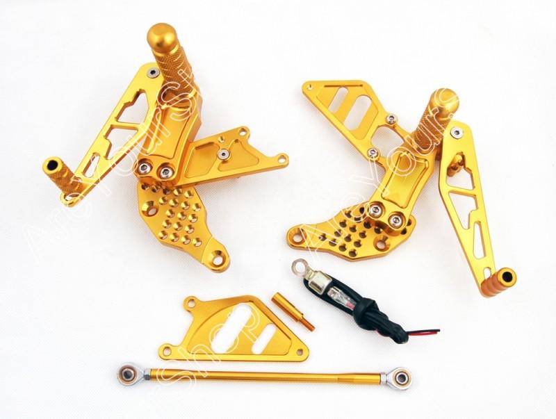 Rearset rear set suzuki gsxr1300 gsxr 1300 1999-2007 gold