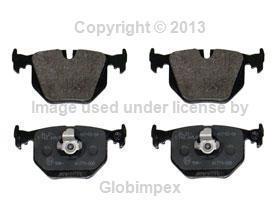 Bmw genuine rear brake pads e38 740i 740il 750il oem + 1 year warranty