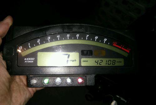 Honda rc51 sp2 gauge cluster speedometer tach free shipping