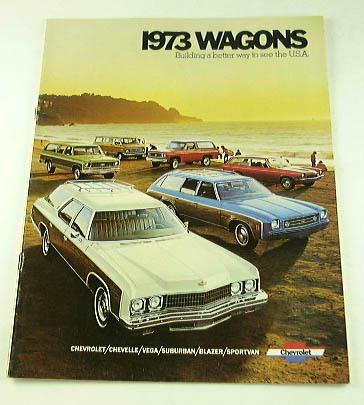 1973 73 chevrolet chevy station wagon brochure