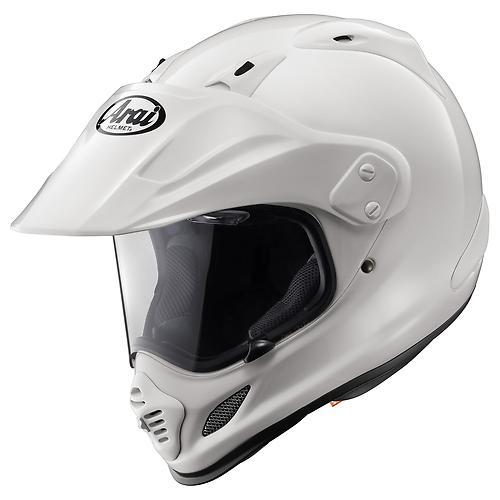 Arai xd4 solid motorcycle helmet white small