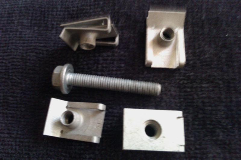 Mercedes  headlight bolt and  nut 6mm