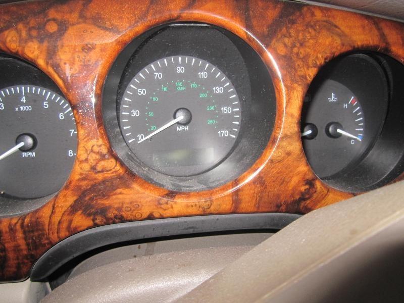 Speedometer cluster jaguar xj8 xk8 1998 98 539084