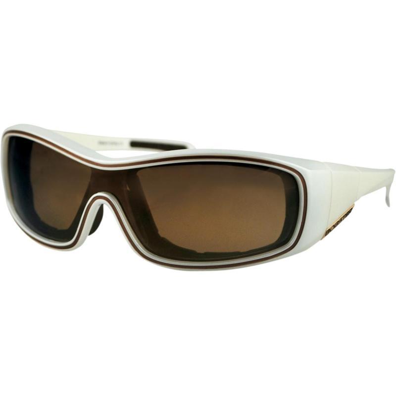 Bobster eyewear zoe convertible sunglasses pearl/brown lens