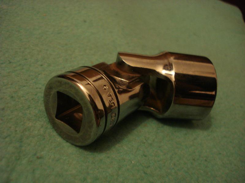 Snap-on 1/2" drive 15/16" 6-point universal swivel socket su30 unused mint