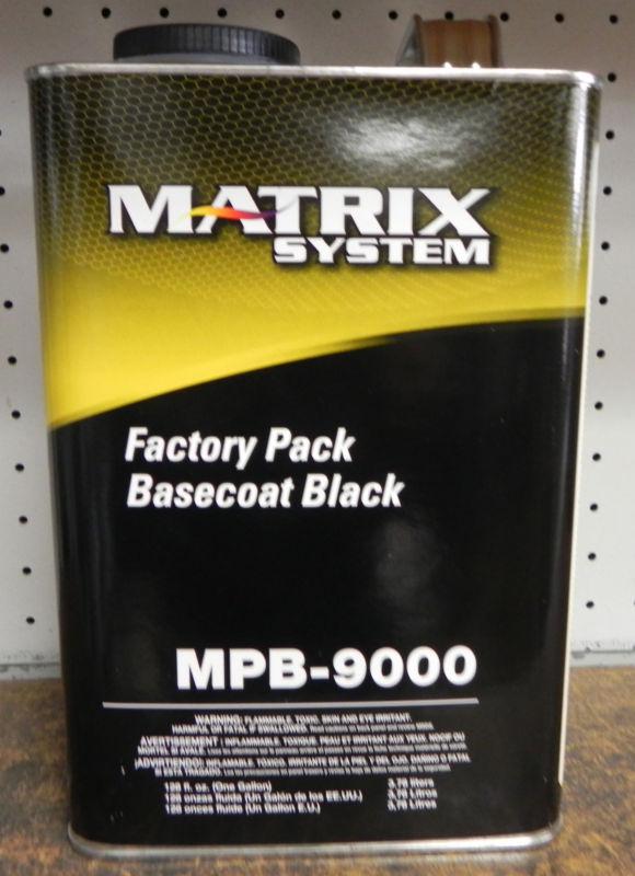 Matrix mpb-9000 gallon factory pack basecoat black