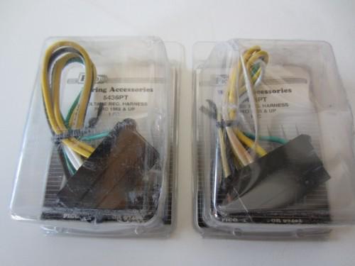 (2) pico 5436pt voltage regulator harness ford 1965-1981 new