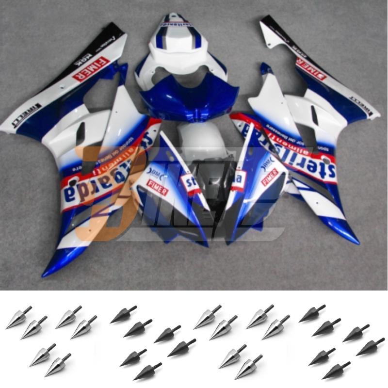 Free bolt kit! body fairing kit bodywork for yamaha yzf 600 r6 2006 2007 ai