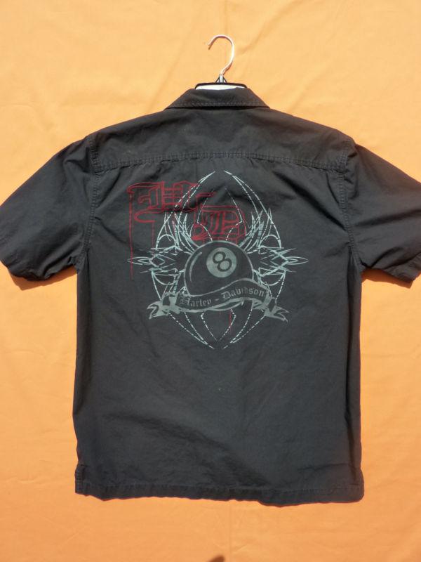 Genuine harley davidson garage shirt - black label club