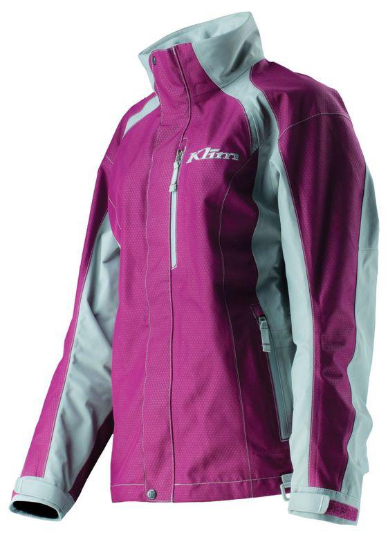 2013 klim women's alpine parka snowmobile gore tex jacket plum xs