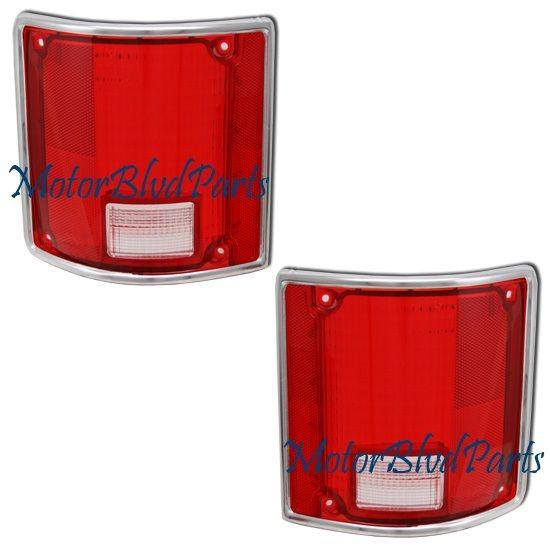 78-91 blazer jimmy tail lights lens cover right+left