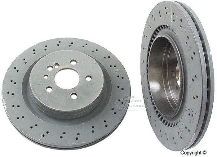 Genuine disc brake rotor