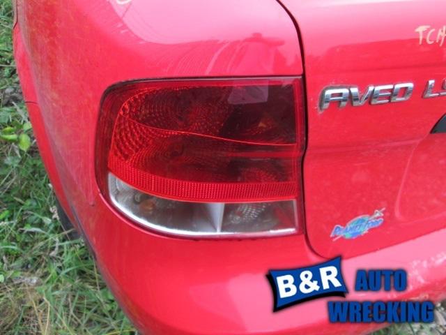 Left taillight for 04 05 06 aveo ~ ntbk 4924843