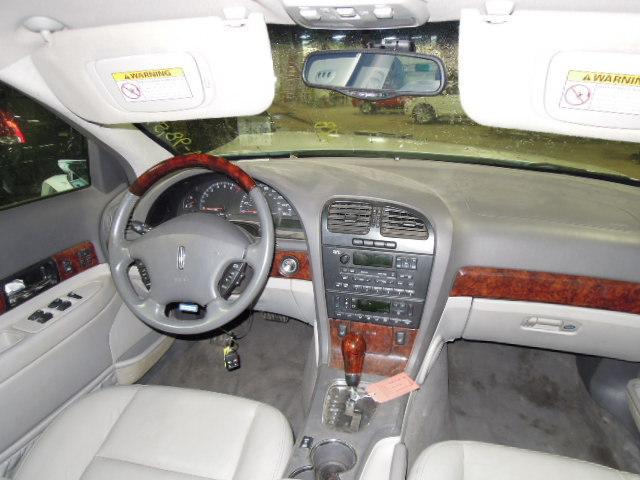 2001 lincoln ls sunvisor lh driver gray lighted/mirror 2285533