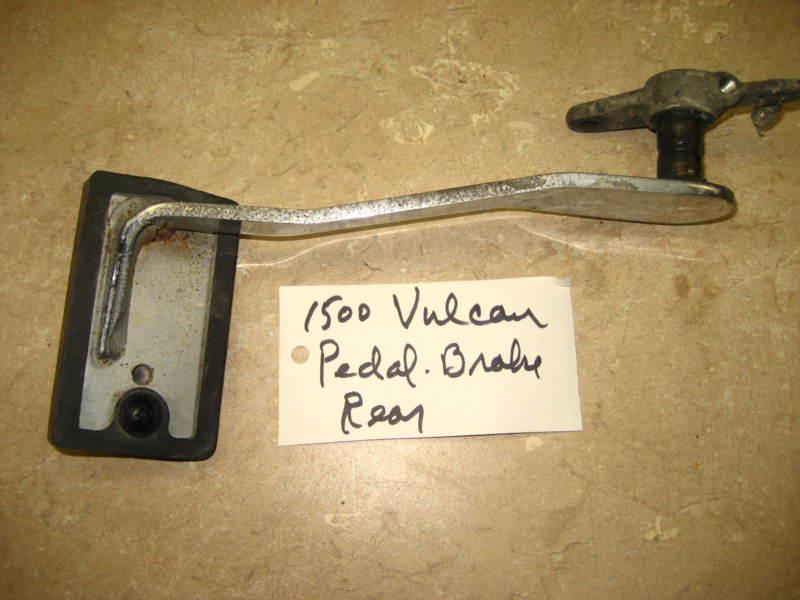 2000 kawasaki 1500 vulcan nomad oem rear brake pedal foot control mount