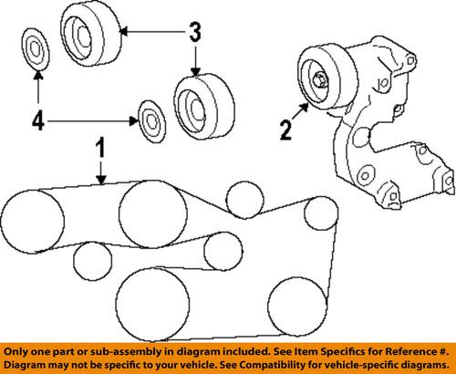 Toyota oem 90916a2010 serpentine belt/fan belt/serpentine belt