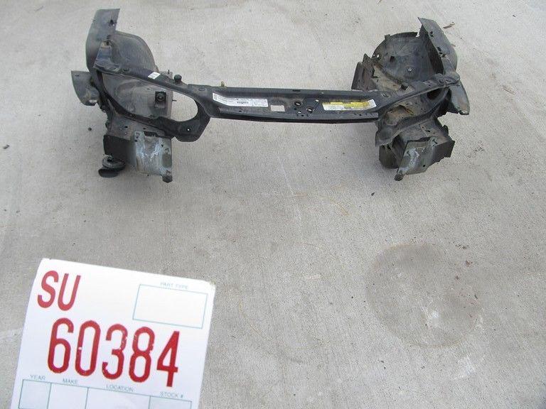 00 01 02 saturn ls2 sedan front radiator core support oem 