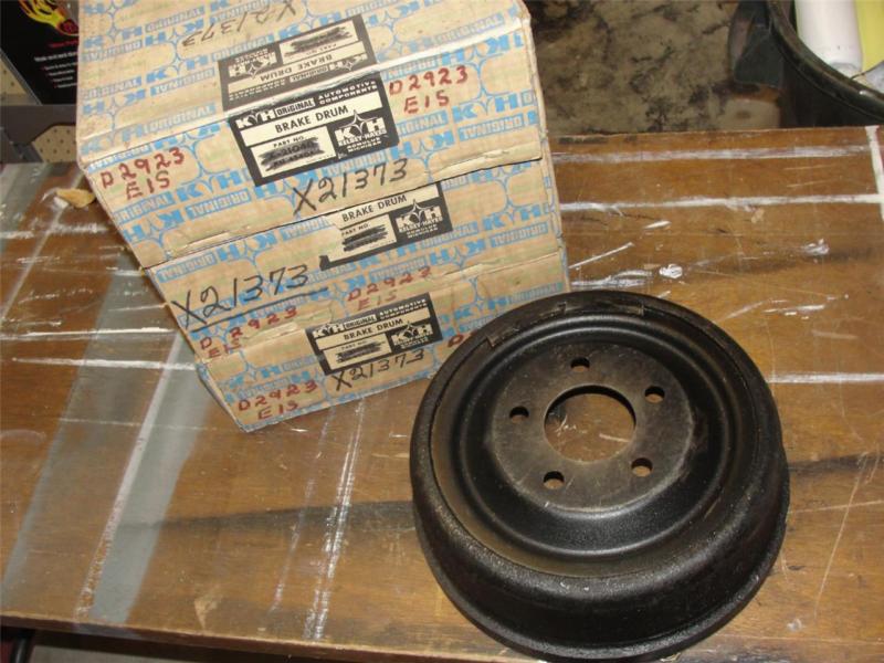 Nos 1965 1966 1967 1968 plymouth fury rear brake drums oem kelsey-hayes x-21373