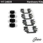 Centric parts 117.34039 rear disc hardware kit