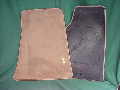 New lincoln town car jack nicklaus golden bear edition floor mats front