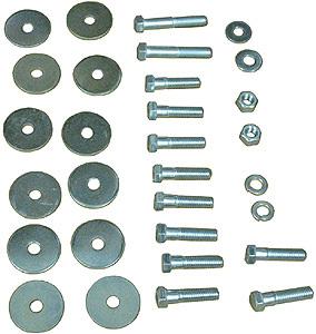 59-60 chevy impala convertible body mount bolt kit