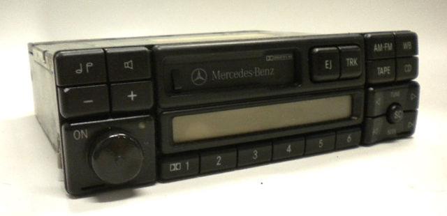 Genuine mercedes stereo cassette tape radio oem 0038205986