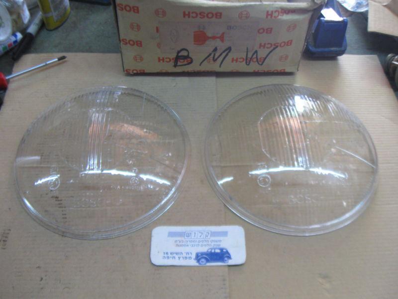 Bmw 1502 - 2002 head lamp glass bosch 130 560 4100 diameter 200mm 2 pcs (  pair