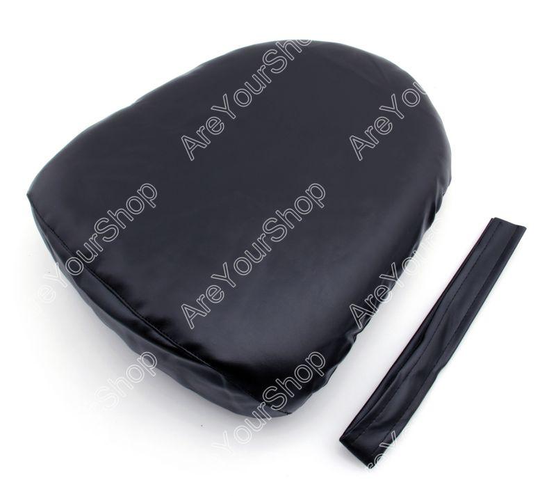 Rear pu leather seat cowl cover pillon suzuki gsxr 600/750 06-07 k6 black