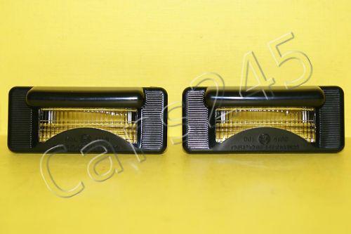 Vw lt mercedes sprinter license plate lights number lamps pair l=r 98-05