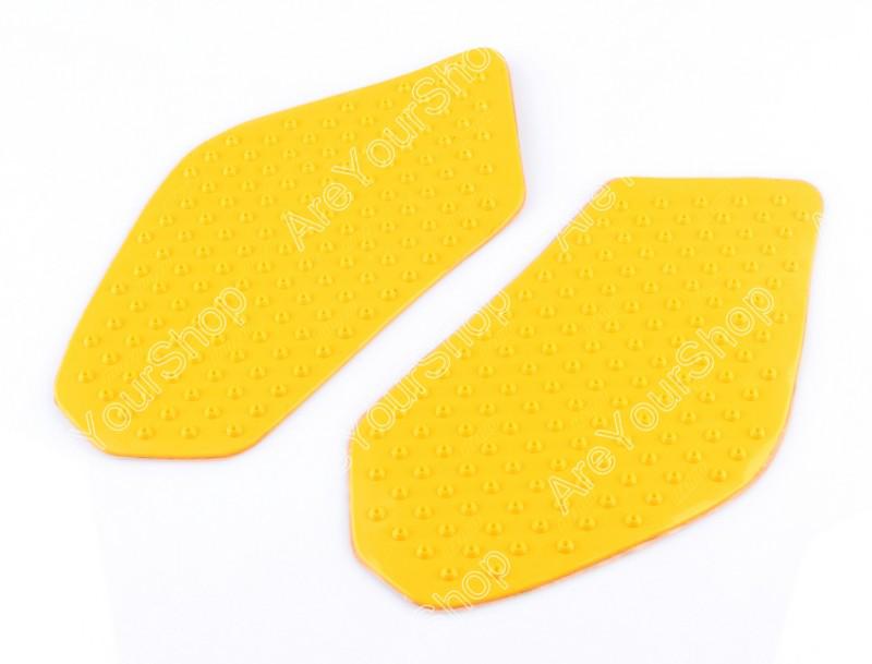 Tank traction pad side gas knee grip protector 3m honda cbr600rr 03-06 yellow