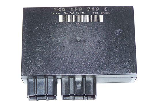 Oem volkswagen jetta tdi passat ccm comfort control theft module 1c0 959 799 c