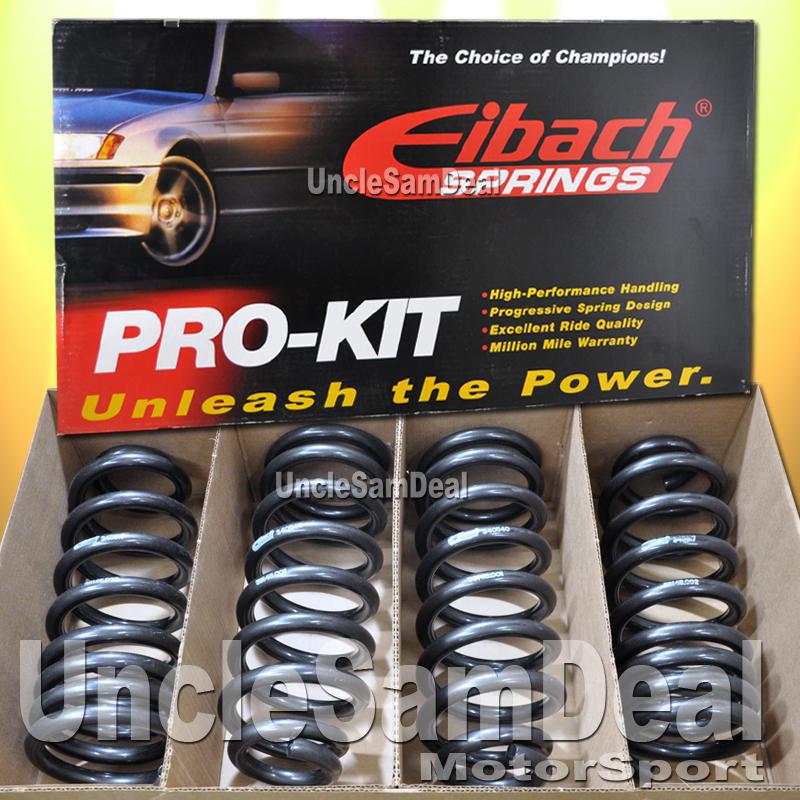Eibach pro-kit lowering sport springs set infiniti g37x awd coupe 2dr only