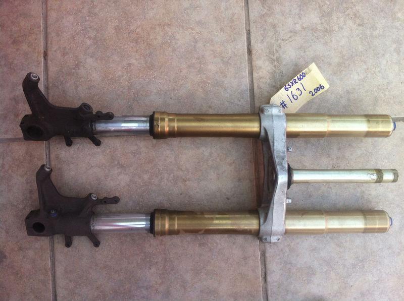 06 07 suzuki gsxr600 gsxr750 gsxr 600 750 forks suspension shocks straight 