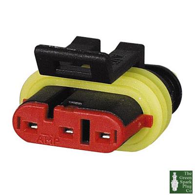 Durite - superseal connector 1.50mm female 3 way bg1 - 0-011-63