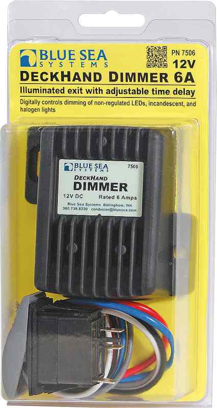 Blue sea 7507 deckhand dimmer 12 amp