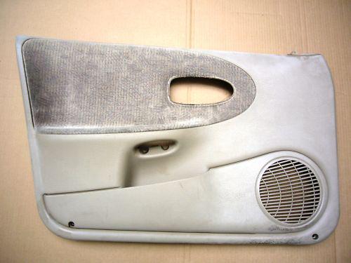 Saturn sl2 driver door panel, 1996-1999, gold/champagne