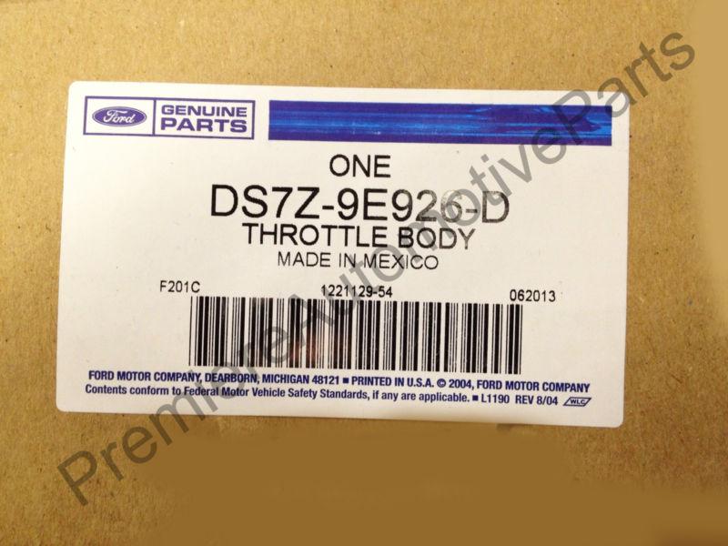 2009-2011 escape hybrid new throttle body assembly ford oem # ds7z-9e926-d