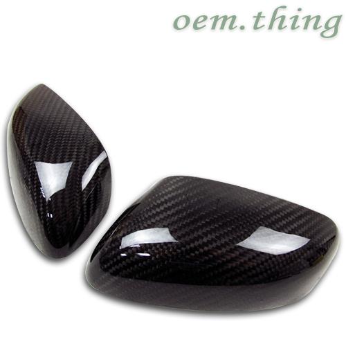 Mazda rx8 rx-8 carbon fiber right left side view mirror cover 2003-2008 ○