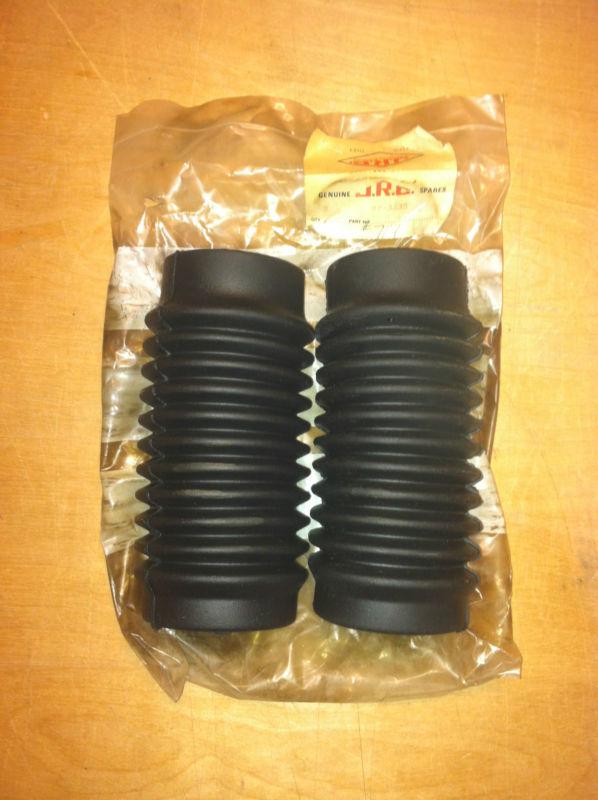 Fork gaiters 650 500 triumph rubber forkboots 1969 1970 t100 daytona 97-3635 717