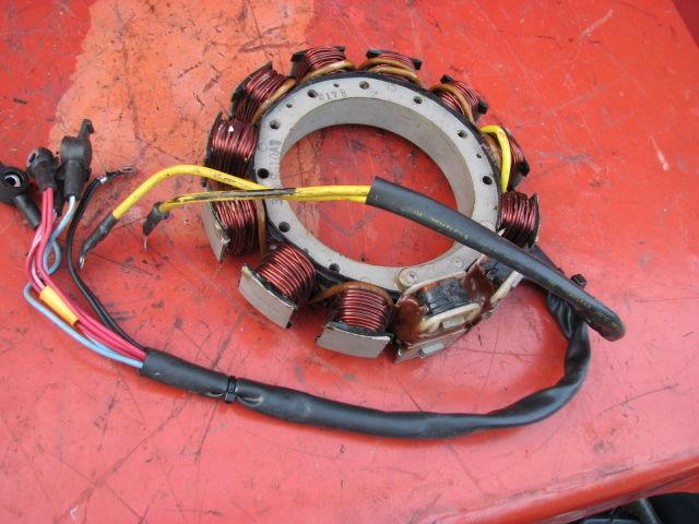 398-9610a3 mercury outboard motor stator assembly  v6 135 150 175 200 hp 