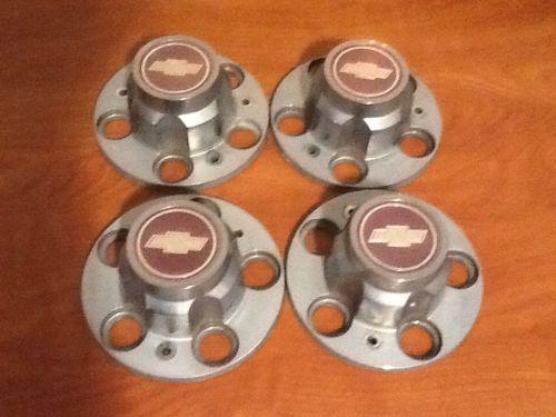 Chevy 1500 rally wheel center caps hubcaps p/u  van oem set 4 15 14018279 8280