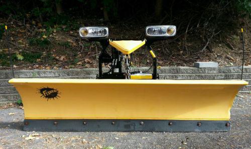 Purchase 7.6 SD FISHER MINUTE MOUNT 2 SNOW PLOW LIKE NEW CONDITION ...