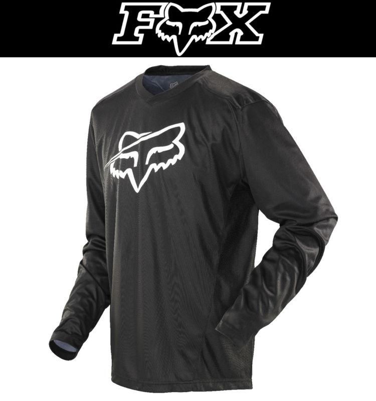 Fox racing nomad constant black dirt bike jersey motocross mx atv 2014