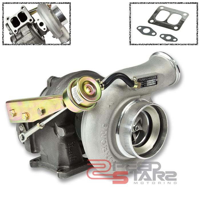 Ram 2500/3500 hx40/hx40w 5.9l 6ctaa t4 exhaust flange turbocharger+wastegate