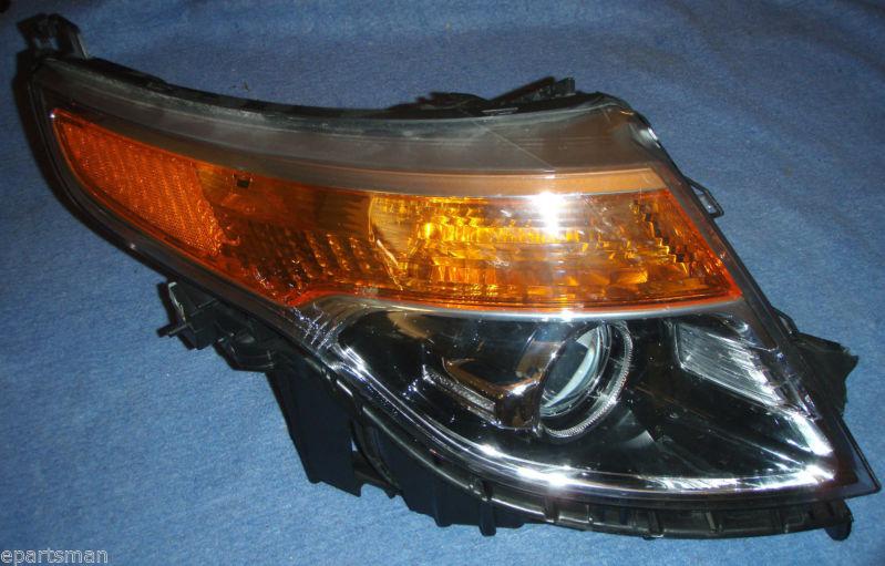 2011 2012 2013 ford explorer factory r/h passenger side headlamp headlight