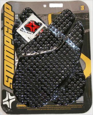 Stompgrip traction pad tank kit black for triumph 955i daytona 1999-2007