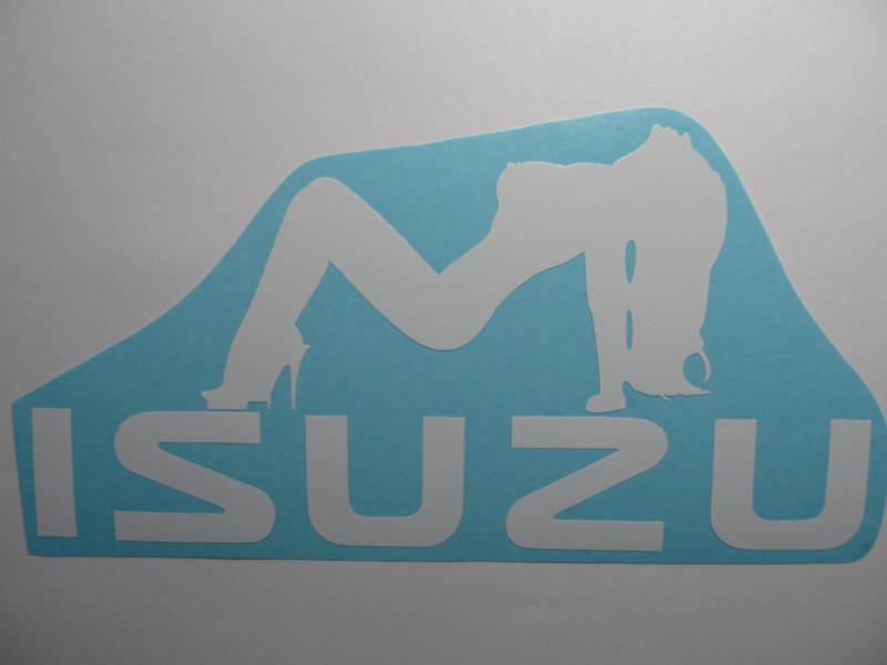 Isuzu decal vehicross amigo pickup truck impulse trooper rodeo ascender sticker