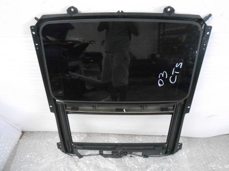 2003-2007 cadillac cts factory oem sunroof assembly glass with motor 25745653