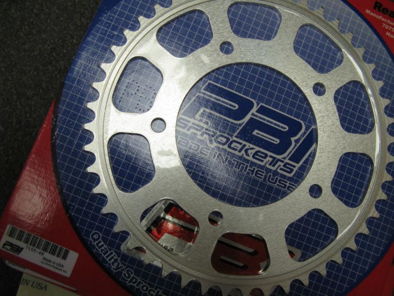 Pbi rear sprocket - 48 teeth  - 520 width -  yamaha   yzf-r6s   r6s  r6